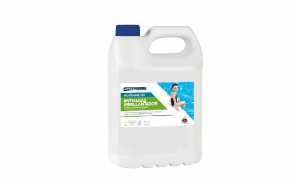 Algicide with brightener